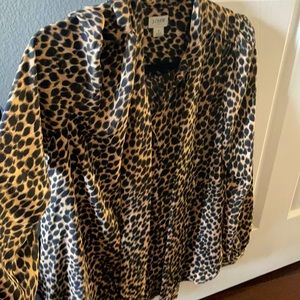 Gorgeous J.Crew leopard top!